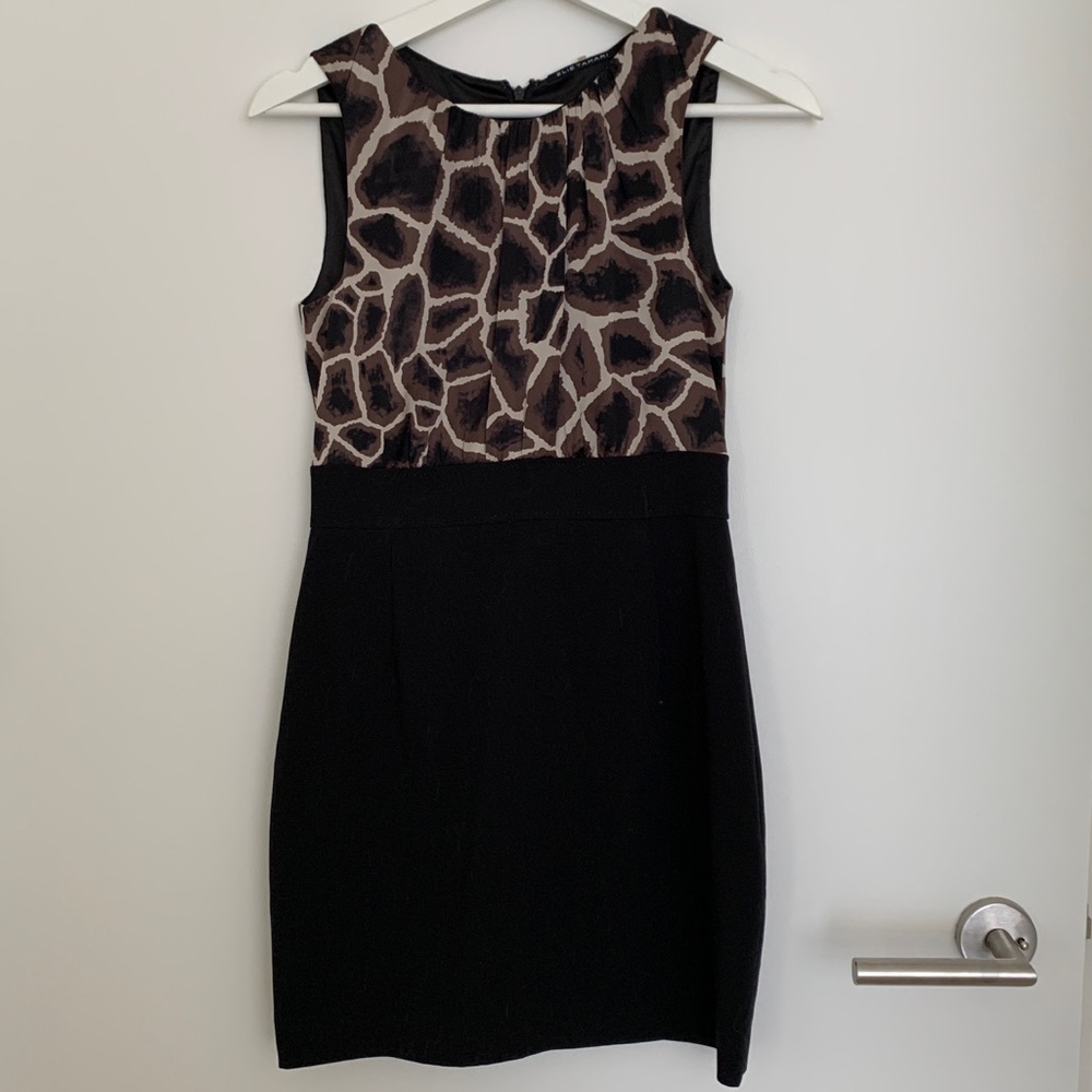 Elie Tahari printed cocktail dress 2